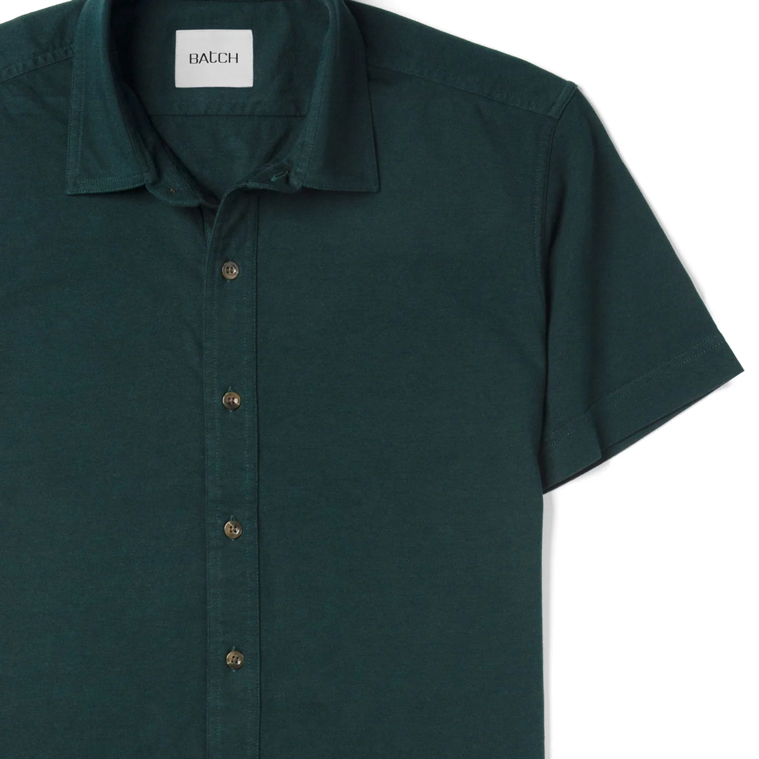 Short Sleeve T-Shirt Shirt - Evergreen Cotton Jersey - Image 3