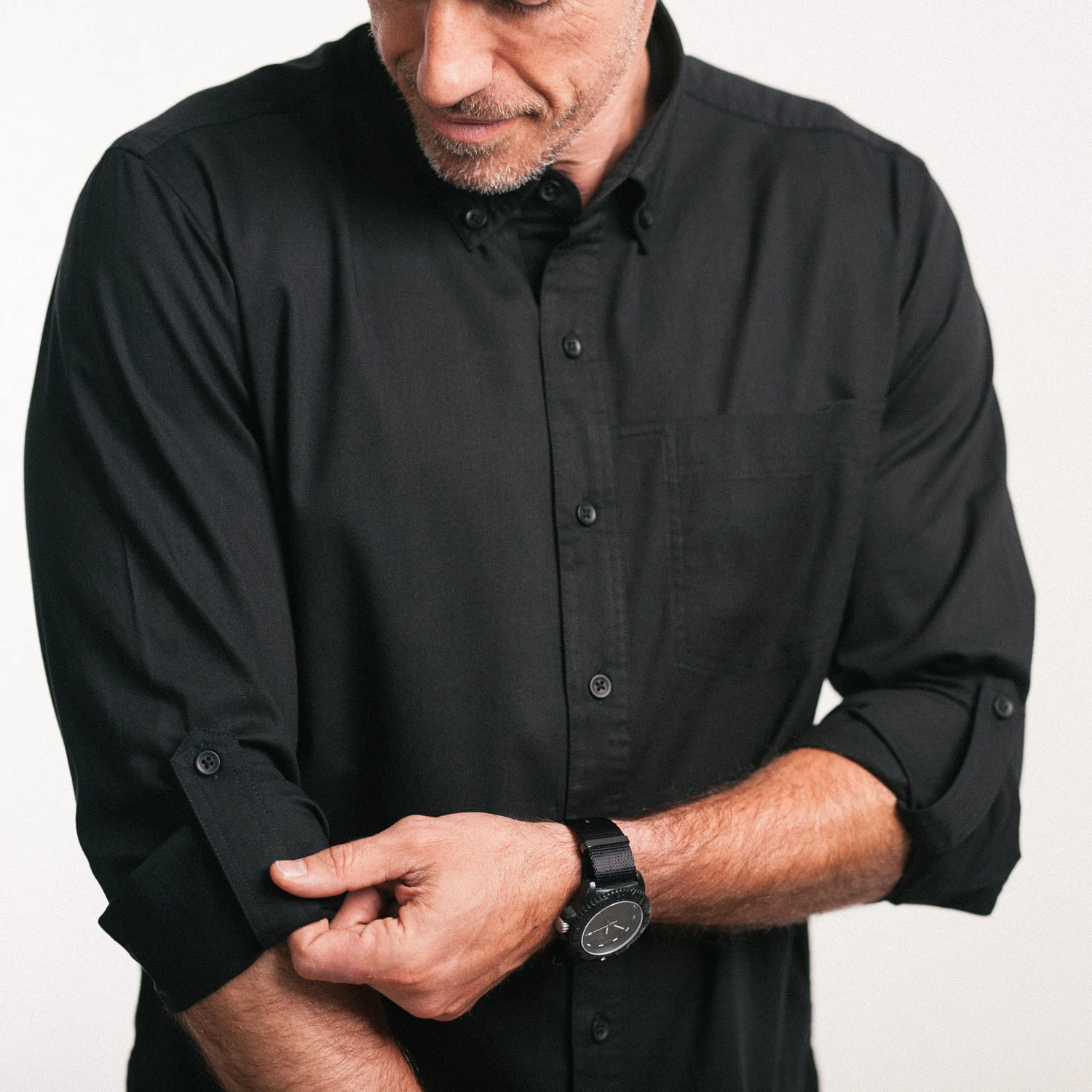 Freelancer Casual Shirt – Black Easy Cloth - Image 5