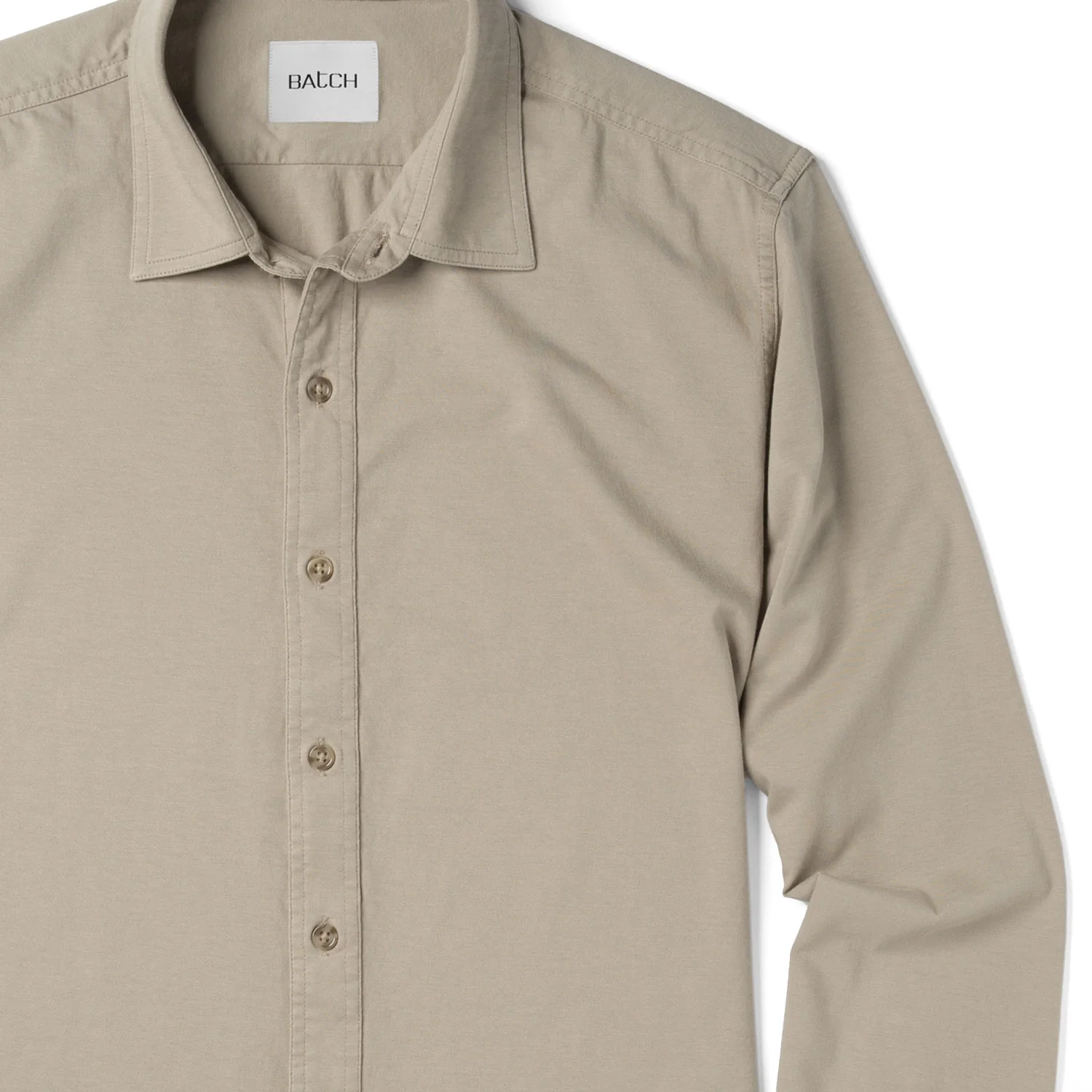 T-Shirt Shirt - Desert Sand Cotton Jersey - Image 3